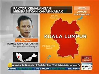 Faktor kemalangan membabitkan kanak-kanak