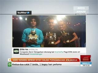 Zero kenang arwah ayah dalam persembahan #MLM2014