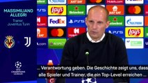 Allegri: “Vlahovic ist außergewöhnlich, aber...”