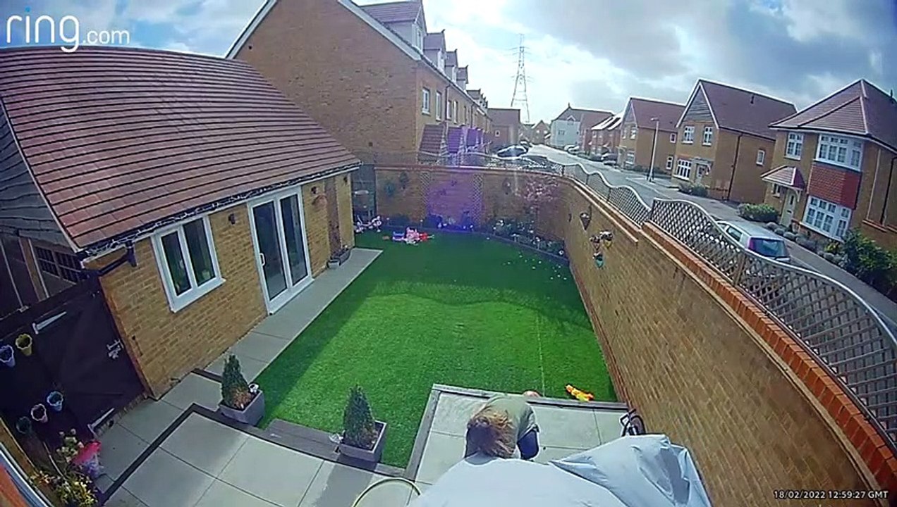 High Winds Thwart Attempt to Tame Tarp