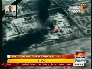 Jordan lancar serangan udara ke atas IS