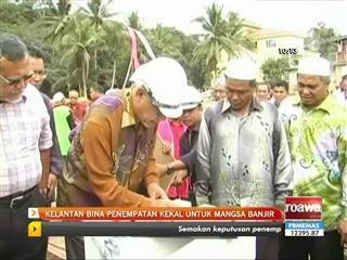 Kelantan bina penempatan kekal untuk mangsa banjir