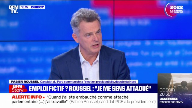Fabien Rousselsur l'enquête de Médiapart: J'ai ramené mon dossier, mon contrat de travail et mes fiches de paie
