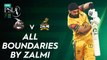 All Boundaries By Zalmi | Lahore Qalandars vs Peshawar Zalmi | Match 30 | HBL PSL 7 | ML2G