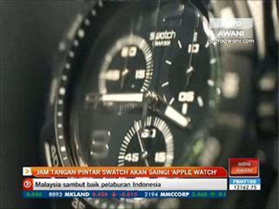 Jam tangan pintar swatch akan saingi ‘Apple Watch’
