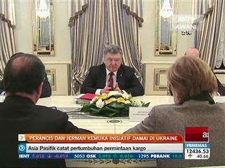 Perancis dan Jerman kemuka inisiatif damai di Ukraine