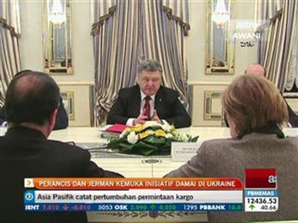 Perancis dan Jerman kemuka inisiatif damai di Ukraine