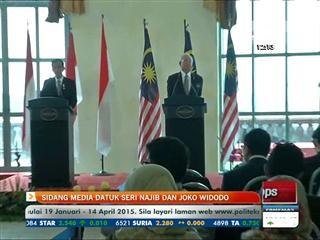 Sidang media Datuk Seri Najib dan Joko Widodo