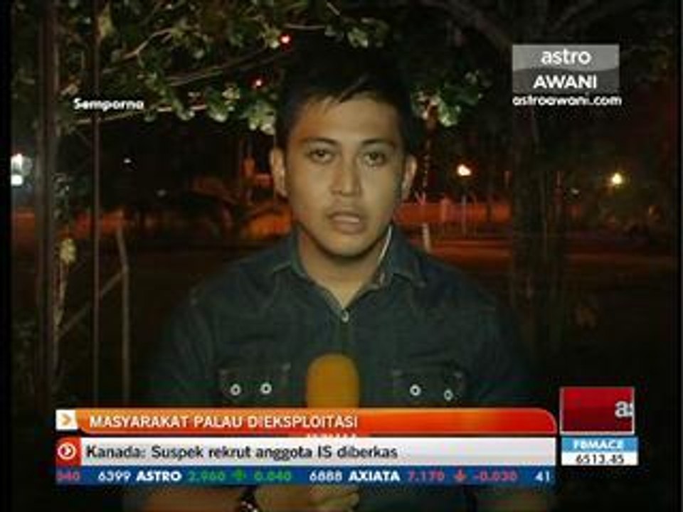 Masyarakat Palau dieksploitasi