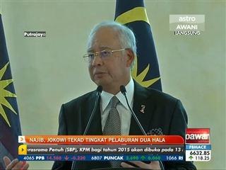 Najib, Jokowi tekad tingkat pelaburan dua hala