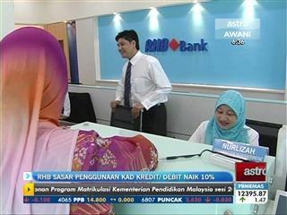 RHB sasar penggunaan kad debit dan kredit naik 10 peratus