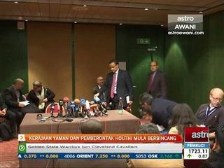 Kerajaan Yaman dan pemberontak Houthi mula berbincang