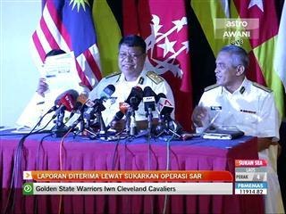 Kapal hilang: Laporan diterima lewat sukarkan operasi SAR