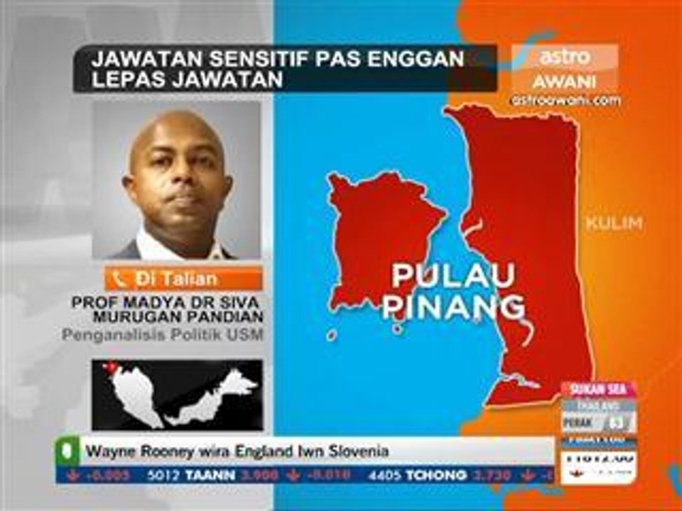Jawatan sensitif PAS enggan lepas jawatan