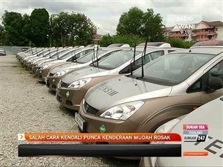 Salah cara kendali punca kenderaan mudah rosak