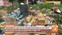 Com lixão da porta de casa, moradores sofrem com fedor na zona sul de Cajazeiras