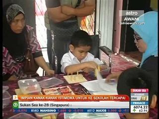 Impian kanak-kanak istimewa untuk ke sekolah tercapai
