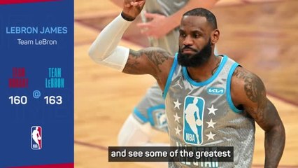 LeBron's All-Star winner was 'inspired by Jordan'