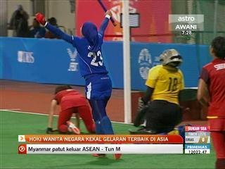 Hoki wanita negara kekal gelaran terbaik di Asia