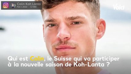 Voici - Koh-Lanta 2022 : qui est Colin, le beau gosse suisse de la nouvelle saison ?