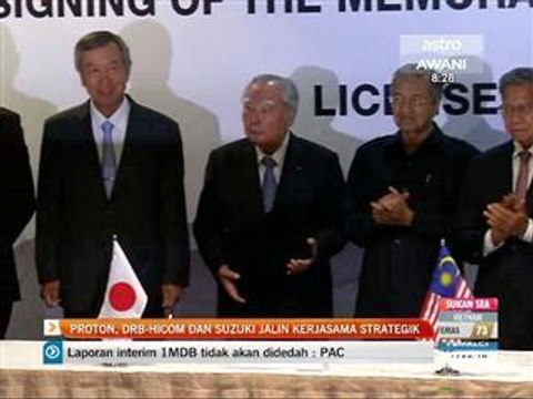 Proton, DRB-Hicom dan Suzuki jalin kerjasama strategik