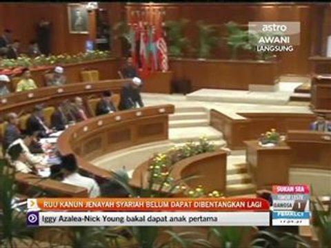 RUU Kanun Jenayah Syariah belum dapat dibentangkan lagi