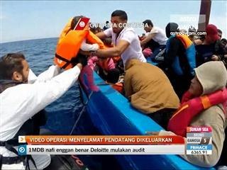 Video operasi menyelamat pendatang dikeluarkan