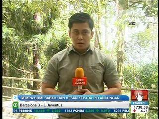 Gempa bumi Sabah dan kesan kepada pelancong