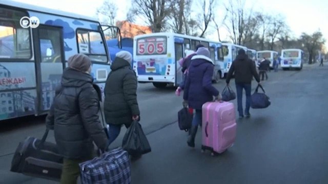 Эвакуация из Донбасса: вещей взяли на сутки (21.02.2022)