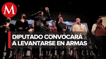 Diputado amaga con llamar a levantarse en armas ante violencia en Zacatecas