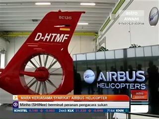MARA kerjasama syarikat Airbus Helicopter