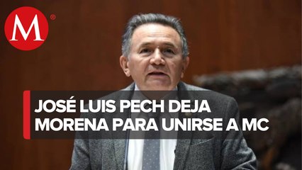 "El día de hoy presento mi renuncia a Morena": José Luis Pech