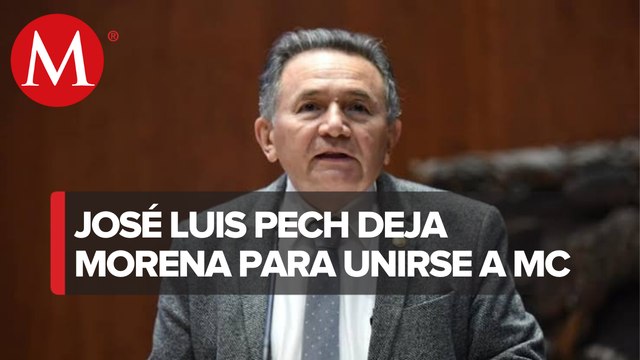 El día de hoy presento mi renuncia a Morena : José Luis Pech