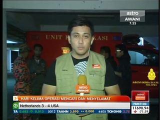 Hari kelima operasi mencari dan menyelamat pasca gempa