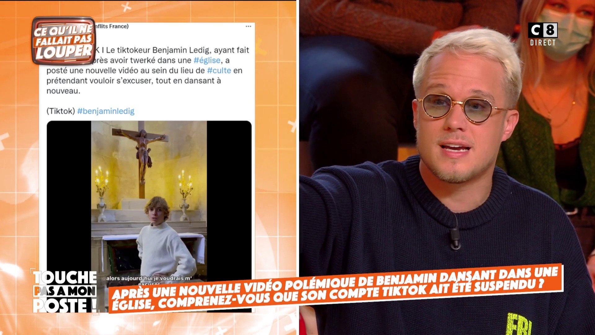 Benjamin Ledig Agressé Le compte TikTok de Benjamin Ledig suspendu après un nouveau bad buzz -  Vidéo Dailymotion