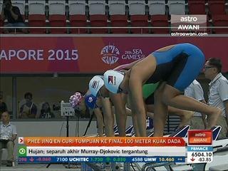 Phee Jinq En curi tumpuan ke final 100 meter kuak dada