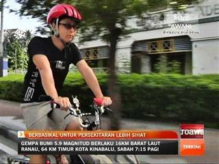 Berbasikal untuk persekitaran lebih sihat