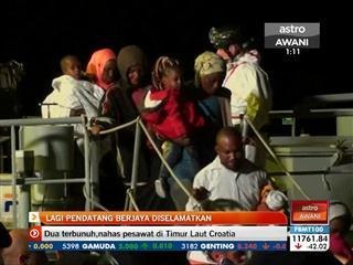 Lagi pendatang berjaya diselamatkan tentera Eropah