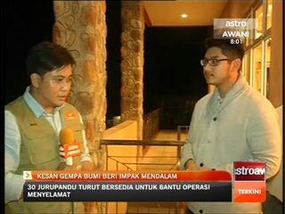 Kesan gempa bumi beri impak mendalam