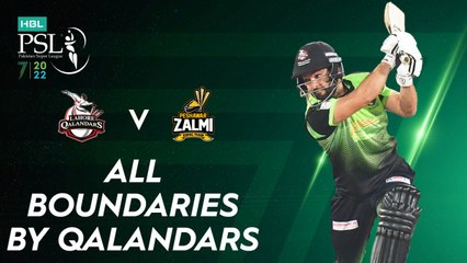 Download Video: All Boundaries By Qalandars | Lahore Qalandars vs Peshawar Zalmi | Match 30 | HBL PSL 7 | ML2G