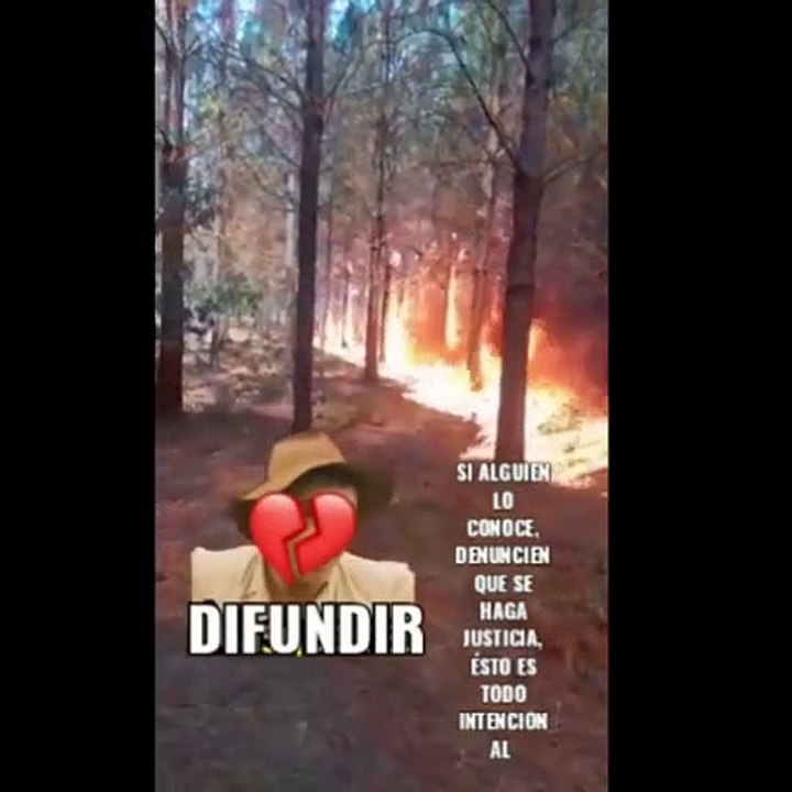 Buscan a un joven correntino acusado de ser el responsable de iniciar el incendio