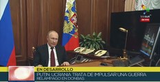 Vladimir Putin reconoce independencia de las repúblicas populares de Donetsk y Lugansk