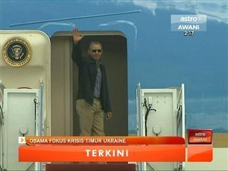 Obama fokus krisis timur Ukraine
