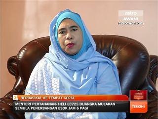 Berbasikal ke tempat kerja