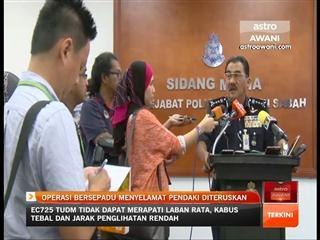 Operasi bersepadu menyelamat pendaki diteruskan