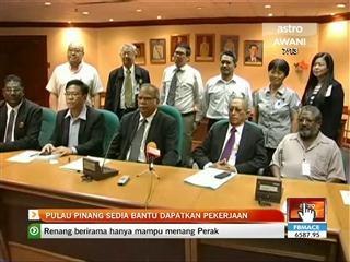 Pulau Pinang sedia bantu dapatkan pekerjaan