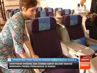 Operasi MAS tidak terjejas dengan pemberhentian pekerja