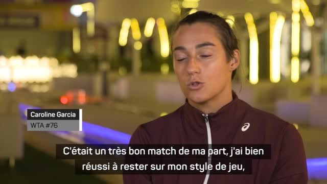 Doha - Garcia : J'ai su rester calme