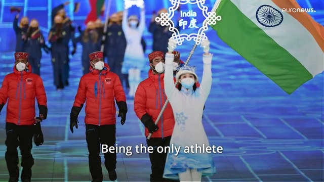 Meet the skier flying the flag for 1.4 Billion Indians at the Winter Olympics