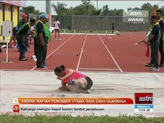 Amirah Nafiah pencabar utama raih emas olahraga